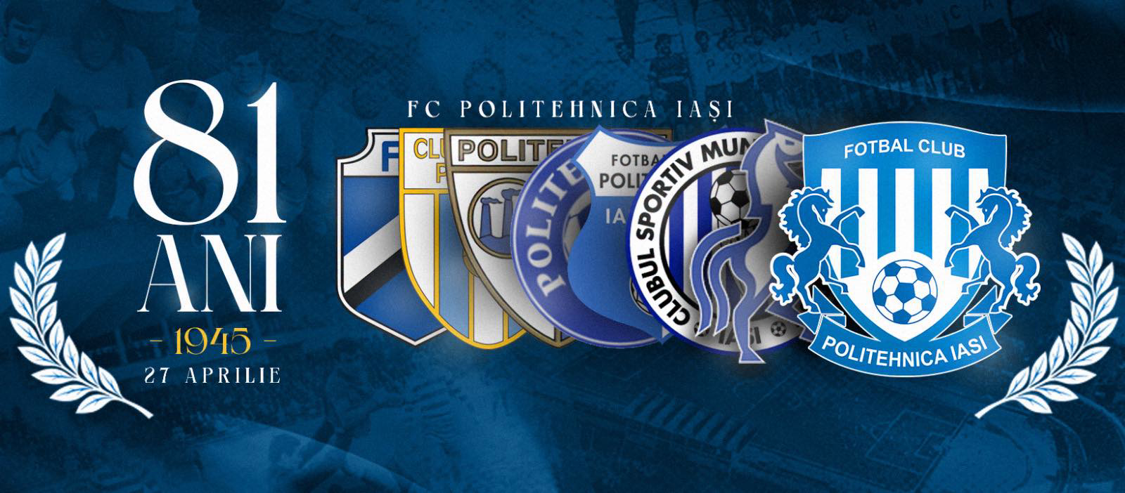 81 de ani de Poli Iași. 81 de ani de inimă albastră.