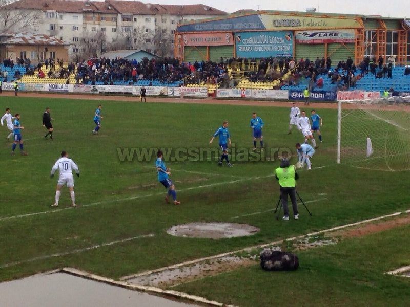 Unirea Slobozia - CSMS Iași, 0-2! LIVETEXT