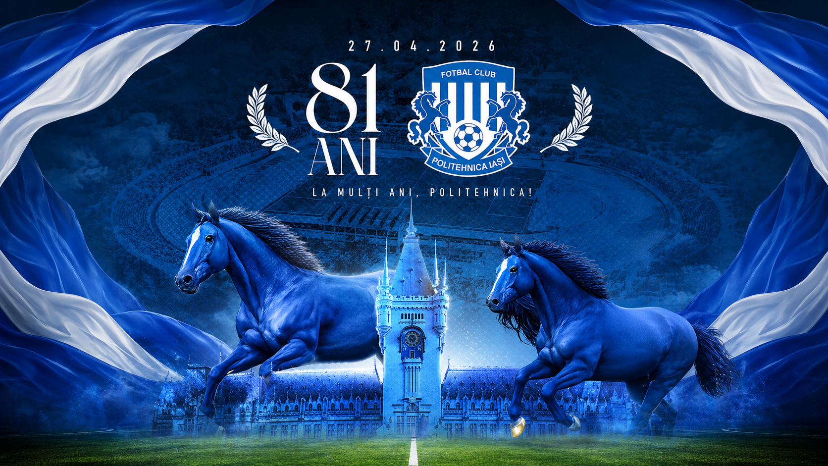Poli Iași, o iubire alb-albastră de 81 de ani