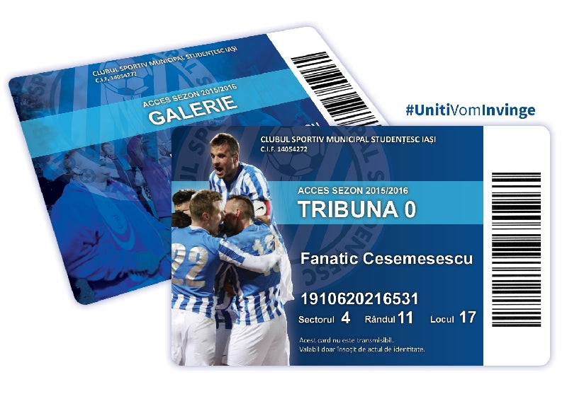 Abonamente pentru noul sezon #UnitiVomInvinge