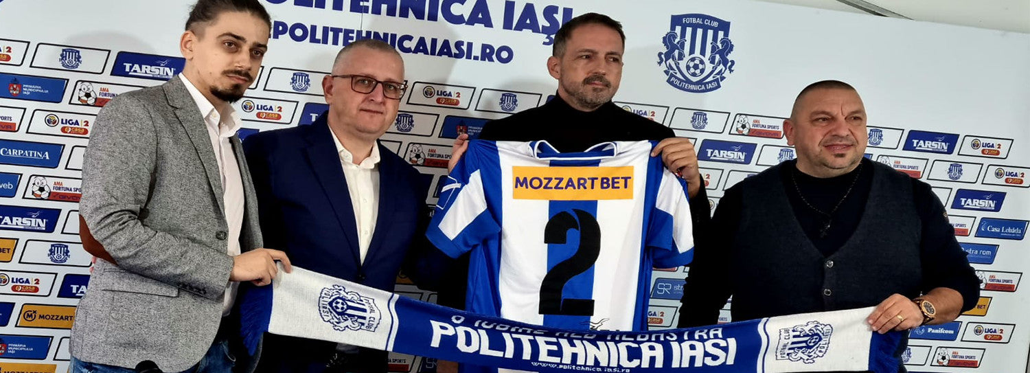 Poli Iași - Mozzart Bet, parteneriat semnat pentru succese în campionat!