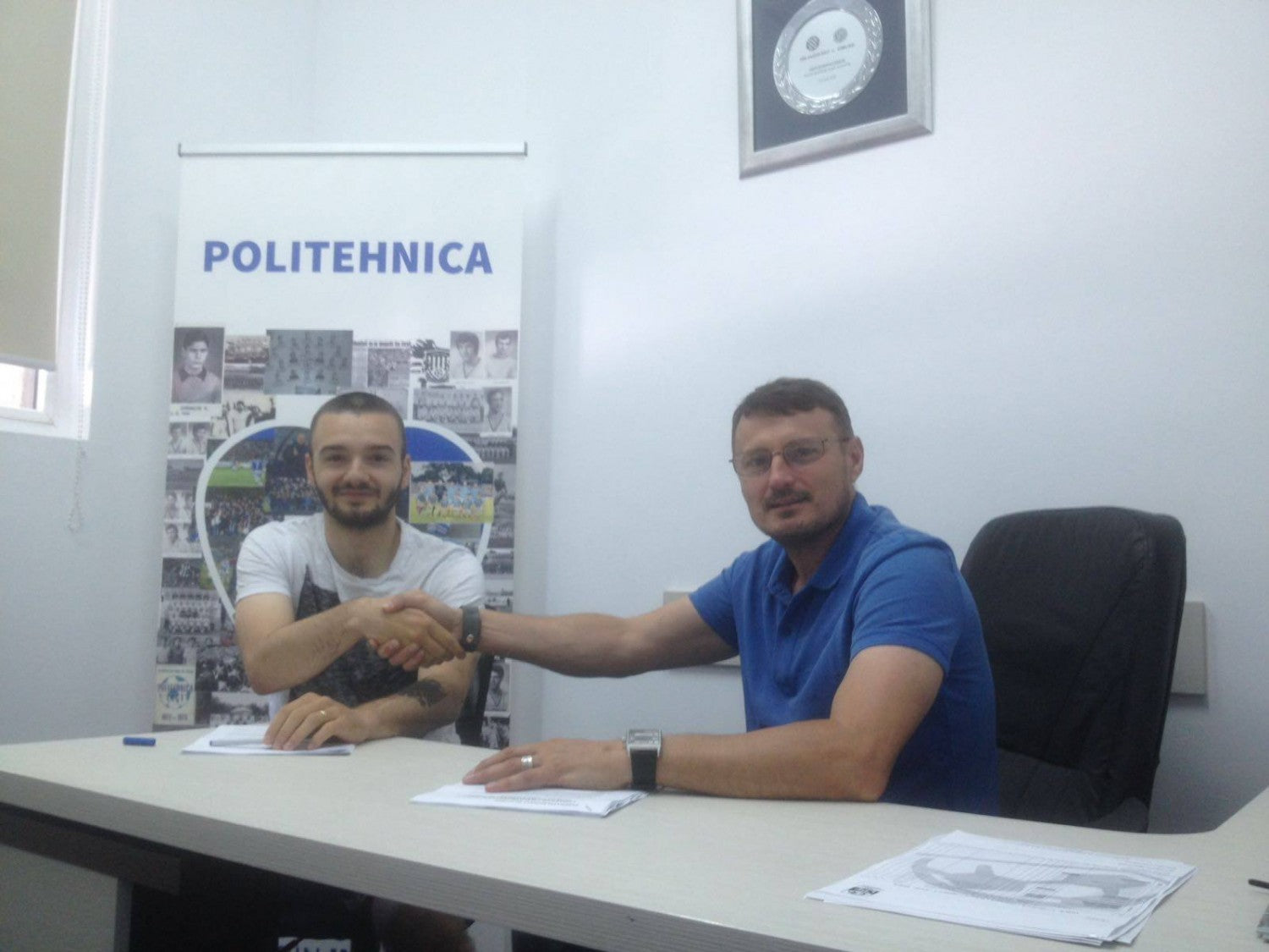 Kamer Qaka a semnat cu Politehnica