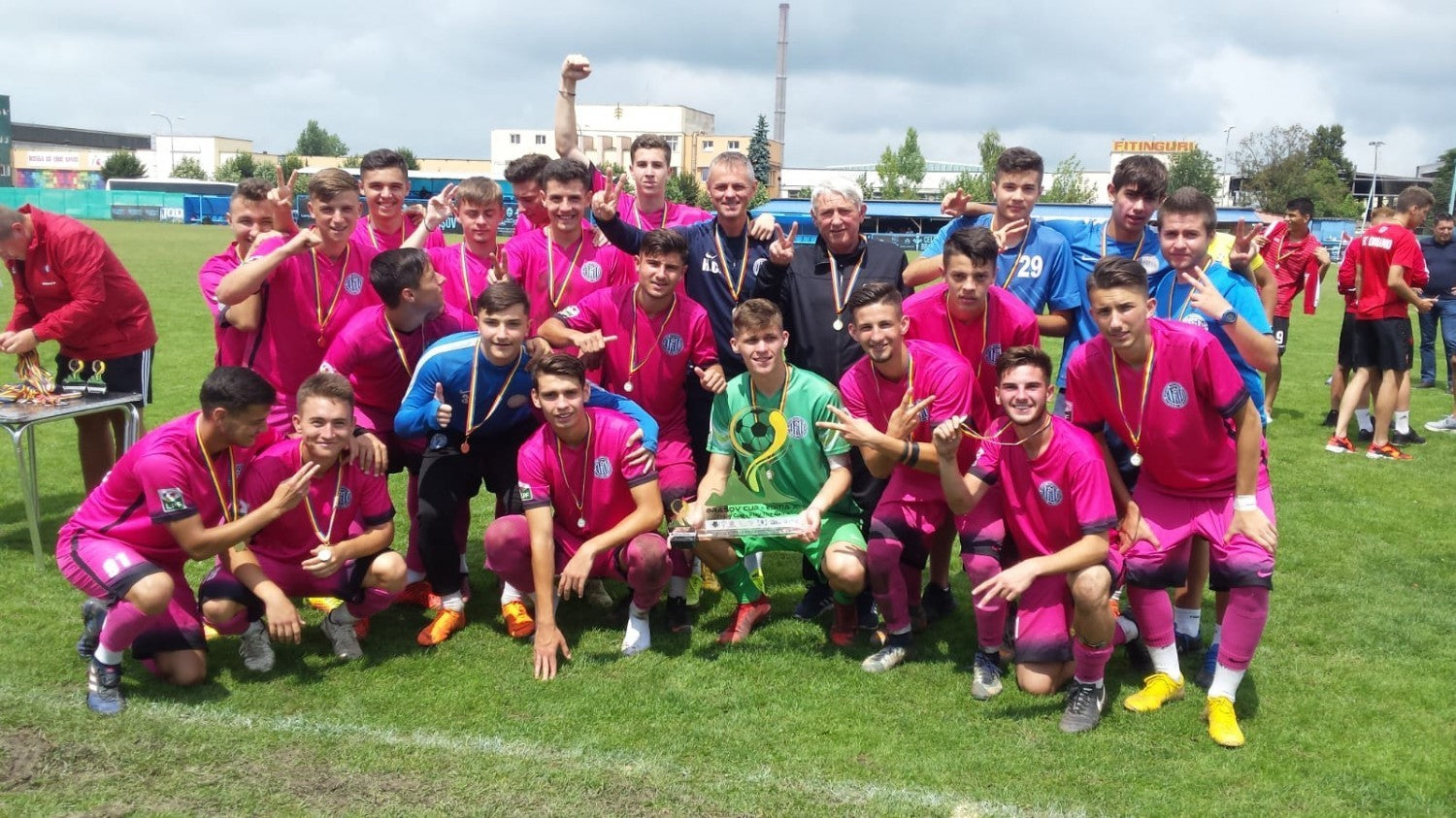 Locul 4 la turneul final al Campionatului Național pentru juniori U19