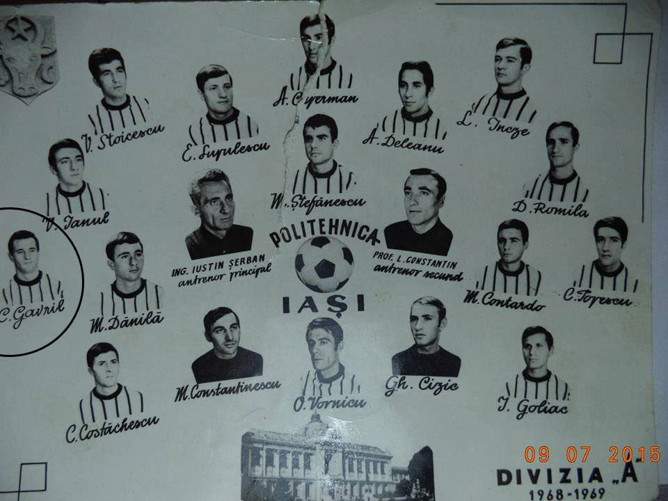 Clubul deplânge trecerea în neființă a lui Corneliu Gavril