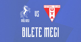 Bilete la Poli Iași – UTA Arad, disponibile online și la stadion!