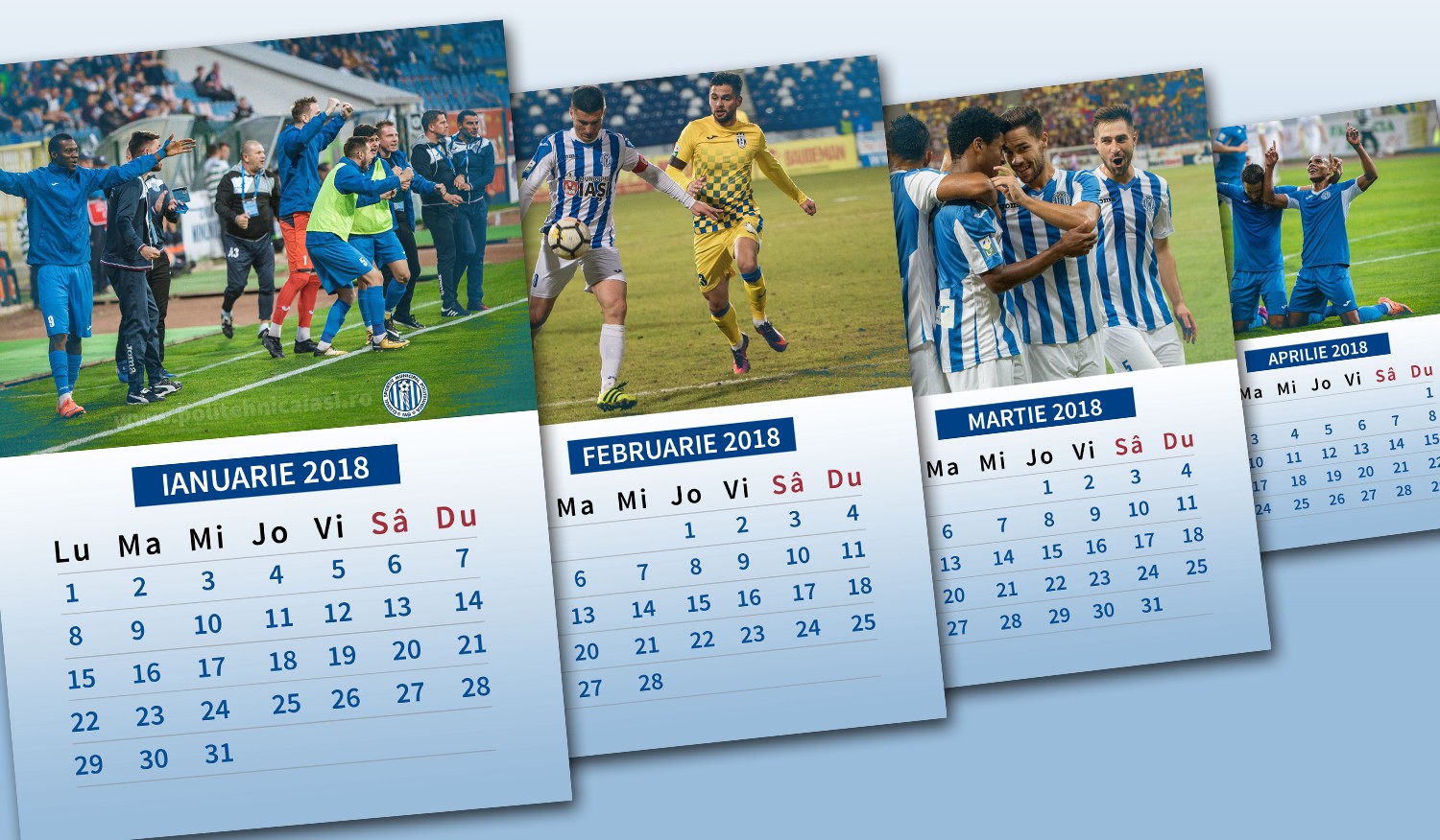 Calendar 2018 Politehnica Iași