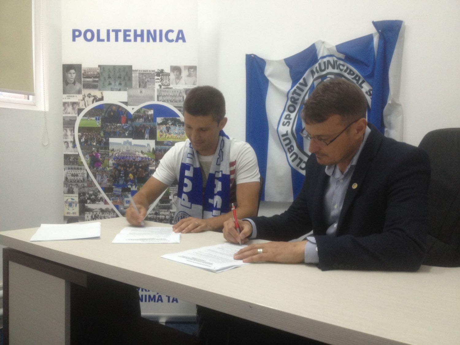 Andrei Cristea a semnat prelungirea contractului cu Politehnica!