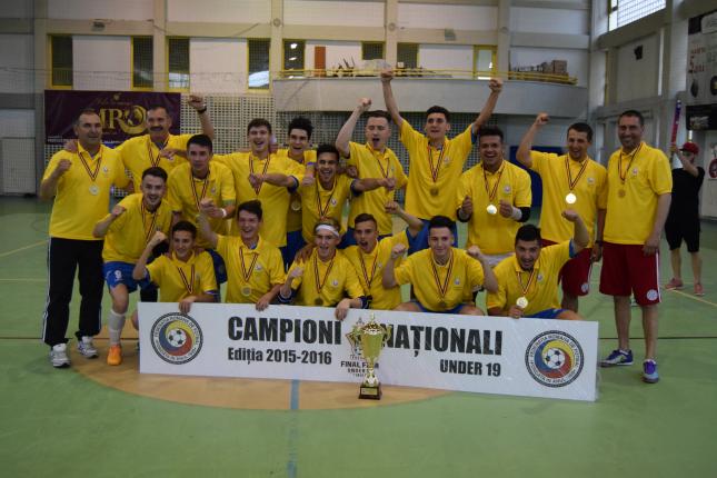 CSMS Iași este noua campioană la futsal Under 19