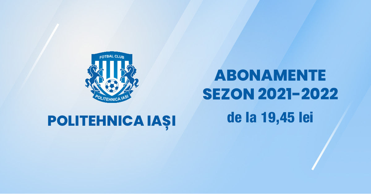 Abonamente și beneficii pentru suporteri în sezonul 2021-2022!