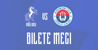 Biletele la Poli Iași – Oțelul Galați, disponibile de astăzi!